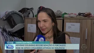 Solidarity Closet receives donations and strengthens support network for women victims of violence