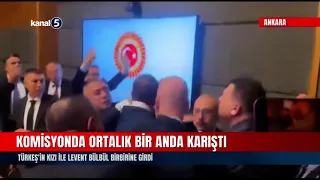 Chaos Erupts in the Commission! Türkeş's Daughter and Levent Bülbül Clash