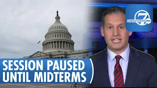 Senate recesses until after midterm elections