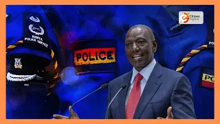 Ruto defends record on police reforms