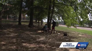 Jackson’s homeless population left searching for relief from extreme heat