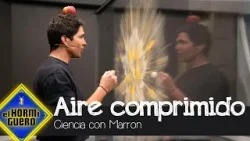 Ponen a prueba a María Pombo y Pablo Castellano con un cañón de aire comprimido - El Hormiguero Ponen a prueba a María Pombo y Pablo Castellano con un cañón de aire comprimido - El Hormiguero
