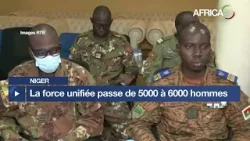 Niger : la force unifiée de l'AES passe de 5000 à 6000 hommes