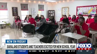 Saraland, Orange Beach students return to school