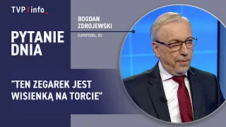 Bogdan Zdrojewski: This is about the safety of the state and its citizens | QUESTION OF THE DAY