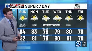 First Alert Weather Extra: Isolated PM showers possibly on Sunday
