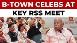Bollywood Celebrities Attend Key RSS Event In Mumbai, Marking The Organization's Centenary Year