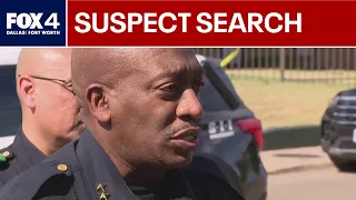 Dallas police update on stabbing suspect search | FULL