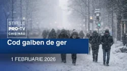 Știrile PRO TV (ORA 20:00) | COD GALBEN DE GER | Moldova