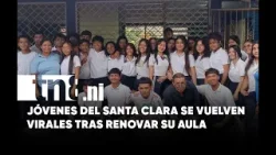 Video viral: estudiantes del Colegio Santa Clara transforman su aula