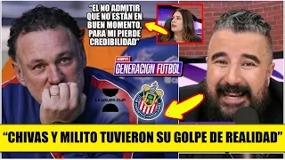 Álvaro Morales EXPLOTÓ contra MILITO: 'Era PREVISIBLE que CHIVAS quedara ELIMINADO' | Generación F