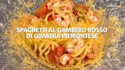 Spaghetti al gambero rosso di Guardia Piemontese - Che sapore ha?