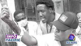 Medical student Milot Exantus wounded by gunfire during protest