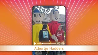 TV Oranje app video message - Albertje Hadders