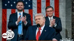 Reaction to President Trump's first State of the Union in second term