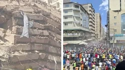 Kenya: building under construction collapses in Nairobi