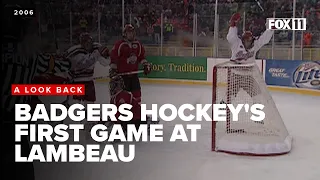 From the archives: Lambeau Field hosts college hockey as Wisconsin defeats Ohio State (2006)