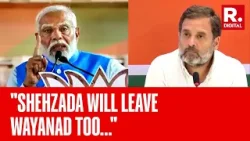 PM Modi Takes Swipe at Rahul Gandhi, 'Shahzada will leave Wayanad too'