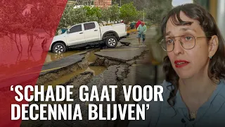Irene's familie is veilig, maar Venezuela ligt in puin