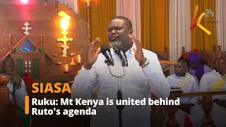 Ruku: Mt Kenya is united behind Ruto's agenda