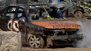 Local demolition derby drivers headline last day of Walworth County Fair