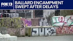 Ballard businesses question impact after city clears encampment | FOX 13 Seattle
