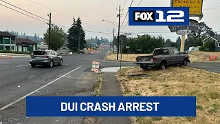 Man arrested on DUI charge after rear-end crash injures 1 in Vancouver