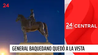 General Baquedano Statue Unveiled to Santiago Residents
