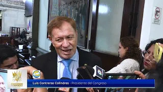 El Pdte. Luis Contreras se refiere a la protección de la economía de la población.