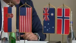 Predstavnici ambasada SAD, Australije i Norveške u poseti Boru, 16. april 2024. (RTV Bor)
