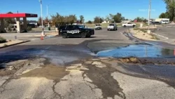 Water shut off due to sinkhole in Brighton