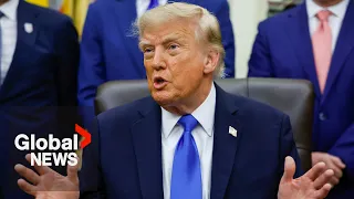 Trump threatens to cut off Canadian trade ties amid increase in U.S. interest rates