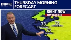 Tampa Weather | Thursday Morning Forecast