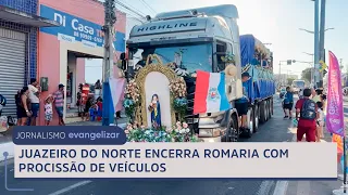 Juazeiro do Norte concludes pilgrimage with vehicle procession