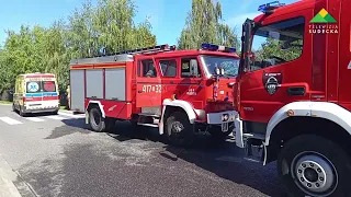 Słupice. House fire