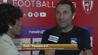 Forlì - Pescara 6-3, Buscè: “Mai successe certe cose in vita mia”