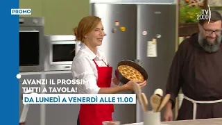 "Leftovers Up Next. Everyone to the table!" with Veronica Maya - Monday to Friday at 11 AM on TV2000