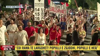 Protestuesit rikthehen në Bulevard: Ju erdhi fundi!
