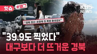 [Issue#Tag] "Gyeongbuk is Hotter Than Daegu"... First 'Major Heatwave Warning' Issued for Gyeongs...