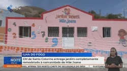 CM de Santa Catarina entrega jardim completamente remodelado à comunidade de Mãe Joana