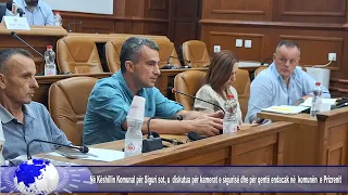 Në KKSB sot, u diskutua për kamerat e sigurisë dhe për qentë endacak në komunën  e Prizrenit