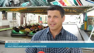 POUŤ PŘEDČASNĚ UKONČILA NEPŘÍZEŇ POČASÍ