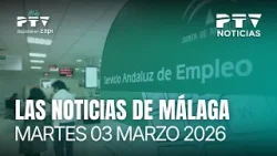 ? PTV NOTICIAS MÁLAGA HD | Málaga rompe la tendencia negativa y gana nuevos afiliados | 03 mar