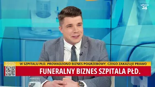Funeralny biznes szpitala płd. w Warszawie. KONTRA