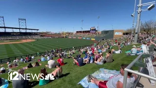 How could a possible lockout affect spring training in Arizona?
