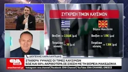Σταθερά υψηλές οι τιμές καυσίμων – Έως και 50% ακριβότερα σε σχέση με τα Σκόπια Σταθερά υψηλές οι τιμές καυσίμων – Έως και 50% ακριβότερα σε σχέση με τα Σκόπια