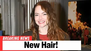 Emma Stone Debuts a Dramatically Longer Hairstyle