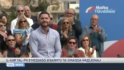 Il-Kap tal-PN b’messaġġ b’saħħtu ta’ għaqda nazzjonali