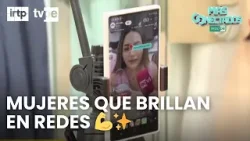 Mujeres emprendedoras que conquistan las redes con sus lives | “Más conectados”