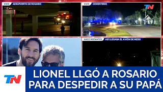 LIONEL AND HIS FAMILY LEAVE ROSARIO AIRPORT